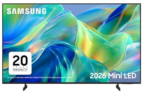 Samsung Smart TV M1EH 43-Inch, 4K Mini LED, Vision AI Companion [2026] | Mini LED HDR, Motion Xcelerator, Dynamic Sound Pack, Gaming Hub