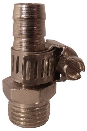 Verschraubung 3/8 Zoll Außengewinde, 9 mm Schlauchanschluss