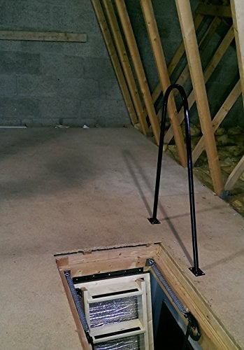Silver Metal Loft Balance Safety Rail