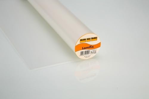 Vilene Lamifix Glossy Iron On Wipeable Vinyl Film Covering Clear Shiny - per metre