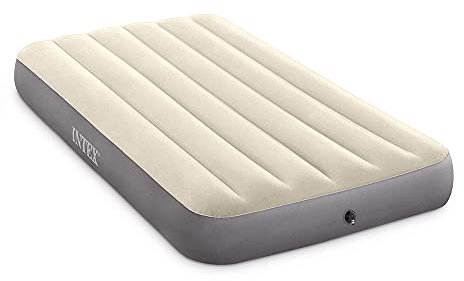 Intex aufblasbare Matratze 99 x 191 x 25 cm Sand and Grey, Kunstfaser