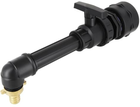 REKUBIK IBC Adapter BSP 2 - 1 Kugelhahn Extra-Lang