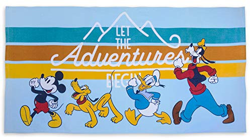 Disney Mickey Mouse and Friends Strandtuch, Mehrfarbig