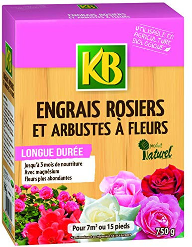 KB Engrais ROSIERS Bio 750G KBROS75