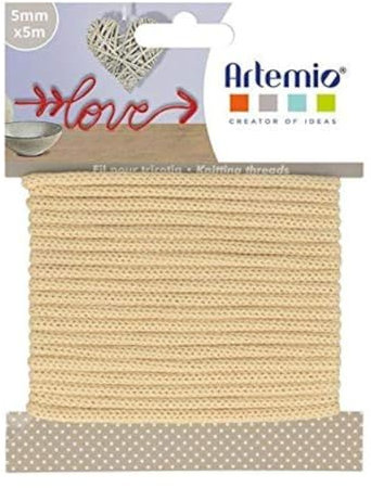 Artemio Thread 5 mm x 5 m vaniglia