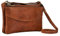 STILORD 'Merle' 3-in-1 Umhängetasche Handtasche Handgelenktasche Leder Elegante Damen Ledertasche mit abnehmbarem Schultergurt und Handschlaufe Echtleder, Farbe:porto - cognac