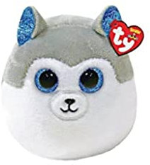 TY - Teeny Squish a Boo Husky Slush - 8 cm 2009174 Multicolor