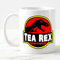 Tea Rex Mug-Funny Mug - Deluxe Double-Sided Coffee Tea Mug for Kids, Adult Dino Fans - Gift for School Kids, Party, Return Gift