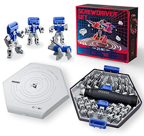 JAKEMY Precision Screwdriver Set DIY Repair Tool Kit for Man Assemblable Screwdriver Kit with Torx Star Magnetic Bit for PC Laptop Phone PS4 Xbox Watch Computer Glasses Camera