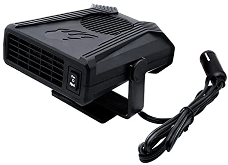 ZOENAE 4 IN 1 300W 12V/24V Car Heater Potable Auto Heater Heater Defogging Ventilation Electric Fan Defrost Defroster Windscreen (Color : 24V)