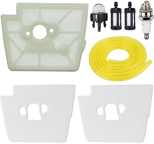 ZAMDOE Luftfilter Zündkerze Kraftstofffilter Ersatzteilset für Stihl FS160 FS180 FS220 FR220 FS280 FS220K FS290 Rasentrimmer Freischneider