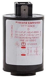 FILTRO ANTIPARASITE 0,47 ME (X2)+ 0,68 MB per lavatrice Electrolux - 124034362