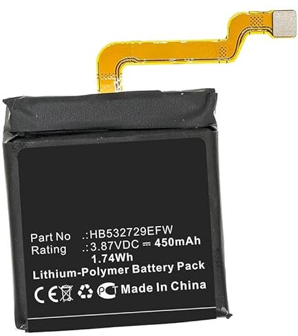 Backupower HB532729EFW batteria compatibile con Huawei Watch 3 / Watch GT 2 Pro