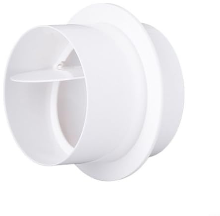 Für HPLIVE PVC-Rückschlagventil, Rückschlagklappe für Badezimmer, Küche, rundes Rohr, Rückzugdämpfer (150 mm)