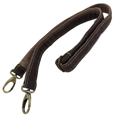 Sunsa Taschengurt Canvas Ersatz-Riemen mit Karabiner 1 St. in braun