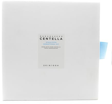 SKIN1004 - Kit Sunsational Hyalu-Cica. Madagascar Centella Hyalu-Cica Silky-Fit Sun Stick X1 et Water-Fit Sun Serum Mini X2 Coffret cadeau coréen