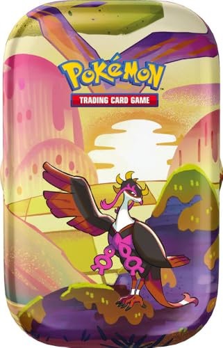 Pokémon Mini-boîte à Collectionner (Fezandipiti) de l'expansion Scarlatto et Violetto - Secret de Conte de fées du GCC (Deux enveloppes d'expansion et Une Feuille d'autocollants), édition en Italien