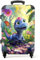 NoBoringSuitcases.com Kinderkoffer, Kinder Koffer, Koffer Groß, Koffer Kinder, TSA Schloss, Trolley Kinder, Großer Koffer, Suitcase, Koffer Mittelgroß (Dino - Blau-Rosa, 67 cm - 72 L)