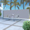 Lawn & Garden Seitenmarkise Ausziehbar 160 x 500 cm Grau Outdoor Living