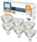 wowatt 8W LED GU5.3 Kaltweiss 5000K Ersatz für 80W Halogen Leuchtmittel MR16 LED AC/DC 12V Birne 720LM Hell Kein Stroboskopeffek GX5.3 Lampe Hohe CRI 92Ra Spot 120° Abstrahwinkel Nicht Dimmbar 6er Set