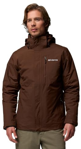 Columbia Element Blocker III Chaqueta Interchange, Cubierta Duradera, Diseño Transpirable, Forro Cálido, Capucha Ajustable, Bolsillos Seguros - Hombre