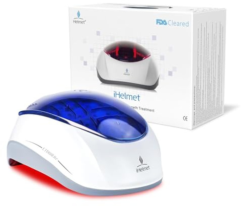 Lichttherapie-Haarpflegegerät, Haarwuchshelm und Lichttherapie-Kappe für Männer und Frauen, Low-Level-Lichttherapie für voller aussehendes Haar, 88 blaue LEDs