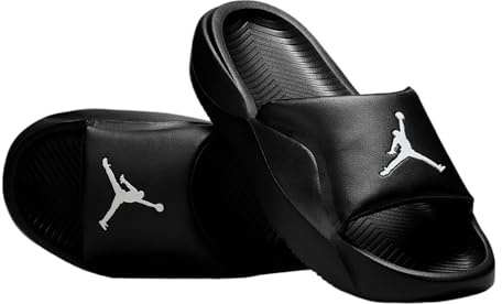 Jordan Franchise Mens Slides (HF3263-001, Black/White), Black/White, 12 UK