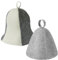 Sauna Hat,2 Pieces of Sauna Vaporarium Hat Sauna Hat for Men Sauna Hat for Women Comfortable and Breathable Suitable for Sauna and Hot Spring Baths Suitable for Men and Women