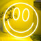 Luz de neón Smiley, USB Smile LED Luces de neón para, para bares, tiendas, cafeterías, fiestas de cumpleaños y bodas(Amarillo)