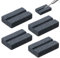 Xthrotsenk 4 Pcs V-Sharp Sharpening Stone Dart Sharpening Stone Dart Sharpener Dart Accessories Keep Darts Sharpness (25 x 15 mm)