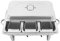 3 Pan Chafing Dish Buffet Set, Stainless Steel Food Warmer Set 2.5L x 3 with Lid & Handle, One Piece Stretch, Rectangle Buffet Server for Buffets, for Keeping Food Warm