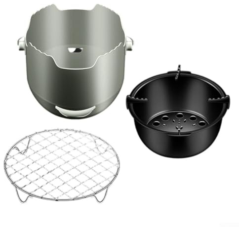 Desktop Holzkohlegrill, Edelstahl Teeherstellung Holzkohleofen, tragbarer dicker Grillkocher mit Gittergrill, für Outdoor Indoor Kochen Outdoor Camping