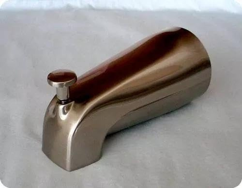 FIXED UP FINDS for Diverter Spout, Front Diverter, 1/2 IPS Nose Mount, Satin Nickel