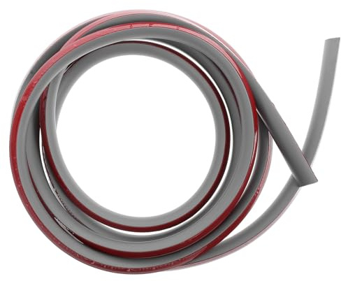 GALPADA Moulure Adhésive Quart de Rond Flexible 3 Mètres en PVC pour Escaliers, Sols, Angles, pour Usage Intérieur Domestique