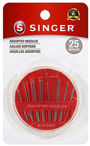 SINGER Verschiedene Hand Nadeln in Kompakt, 25-Count