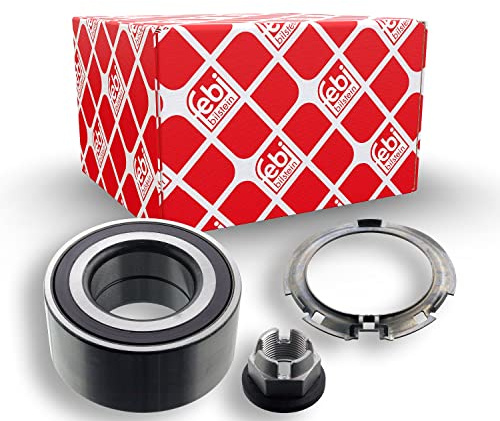 febi bilstein 23330 Radlagersatz mit ABS-Impulsring, 1 Stück | Kompatibel mit: NISSAN PRIMASTAR Bus, PRIMASTAR Kasten, OPEL VIVARO A Bus, VIVARO A Kasten, VIVARO A Pritsche/Fahrgestell