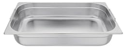 Vogue Edelstahl 1/1 Gastronorm Pfanne mit Griffen 100mm Deep Food Container