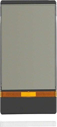 Tecla con 2 indicadores luminosos y portaetiquetas grande, Q.1/Q.3, antracita