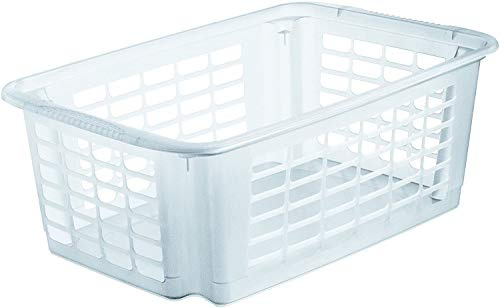 Rotho Reverso Aufbewahrungskorb, , transparen, 18 Liter (48 x 31,5 x 18 cm)