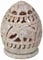 Zap Impex Handgemachter Elefant geformt geschnitzten Speckstein Oval geformte kleine Tee-Licht-Kerze-Halter mit Jali - Gitterwerk 3.5 Zoll