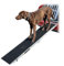 Petigi Hunderampe Hundetreppe Auto Kofferraum Treppen Rampe Einstiegshilfe für Hunde Klappbar Aluminium Auswahl Längen 5 cm Belastbar bis 150 kg, Länge:122 cm