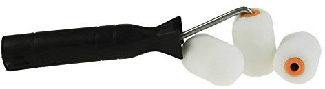 Farbroller mit Griff Set, Größenwahl - Maler Schaumstoff Farbwalze Stiel Paint, Größe:5cm