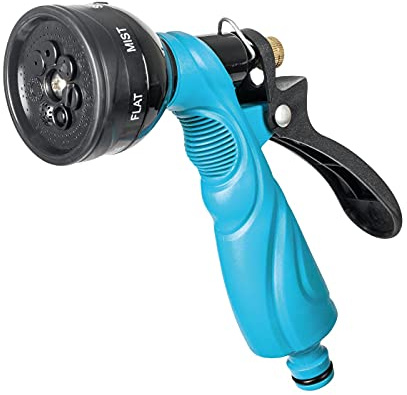 Cellfast Lanze mit 10 Funktionen BASIC Wasserlanze aus hochklassige Kunstoff mit regulierbarer Neigung des Kopfes, stufenlose Funktionsregulierung, 52-340