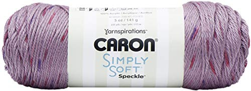 Caron Simply Soft Speckle Yarn 141g - Snapdragon