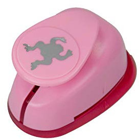 Sescha Motivlocher/Papierstanzer Frosch von EFCO - Größe M: 21x15mm
