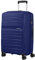 American Tourister Sunside - Spinner M, Erweiterbarer Koffer, 68 cm, 72.5/83.5 L, Blau (Dark Navy)