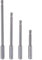 YUET 4 PCS 1/4 Hex 6.35mm Extend Shank Magnetic Screwdrivers Bit Extension Holder Socket Shockwave Impact Quick Change Release Bar for Screws, Nuts, Drill or Handheld Driver (2.3, 3, 4, 6)