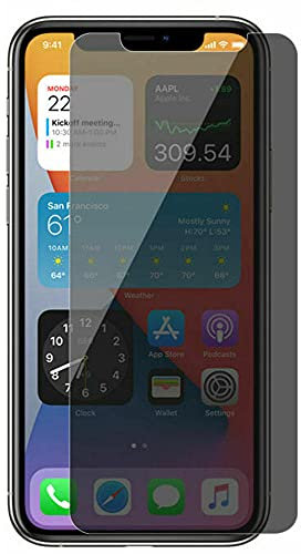 3 piezas para iPhone 12 Pro Max Mini, protector de pantalla de cristal de privacidad anti-espía-Para iPhone 12 Pro Max