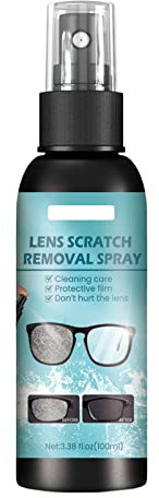 VALINK Linsenkratzer-Entferner-Spray, Reparatur-Lösung für Brillengläser und Unschärfe