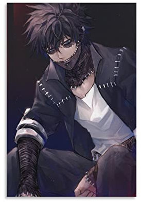 Anime Mha Dabi Art Poster Dekorative Malerei Leinwand Wandkunst Wohnzimmer Poster Schlafzimmer Malerei, Leinwand Kunst Poster Und Wandkunst Bilddruck Moderne Familienzimmer Dekor 12x18inch(30x45cm)